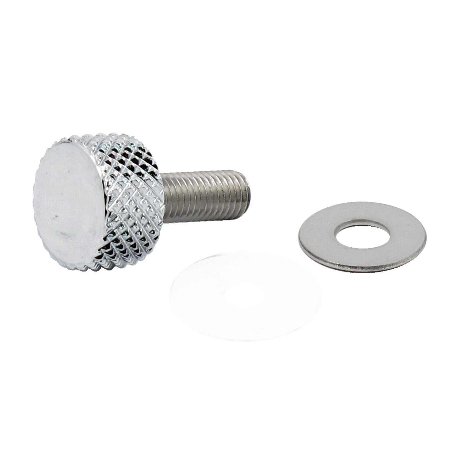MCS Thumb screw kit for seat - Low profile - Chrome