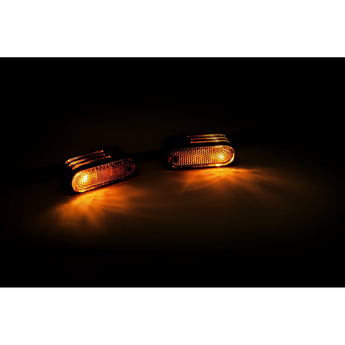 MCS Lango side lighters turn signals - Chrome