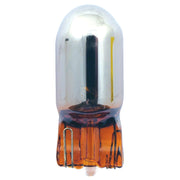 MCS Light bulb #194 - 12v 5w - Amber glass/chrome