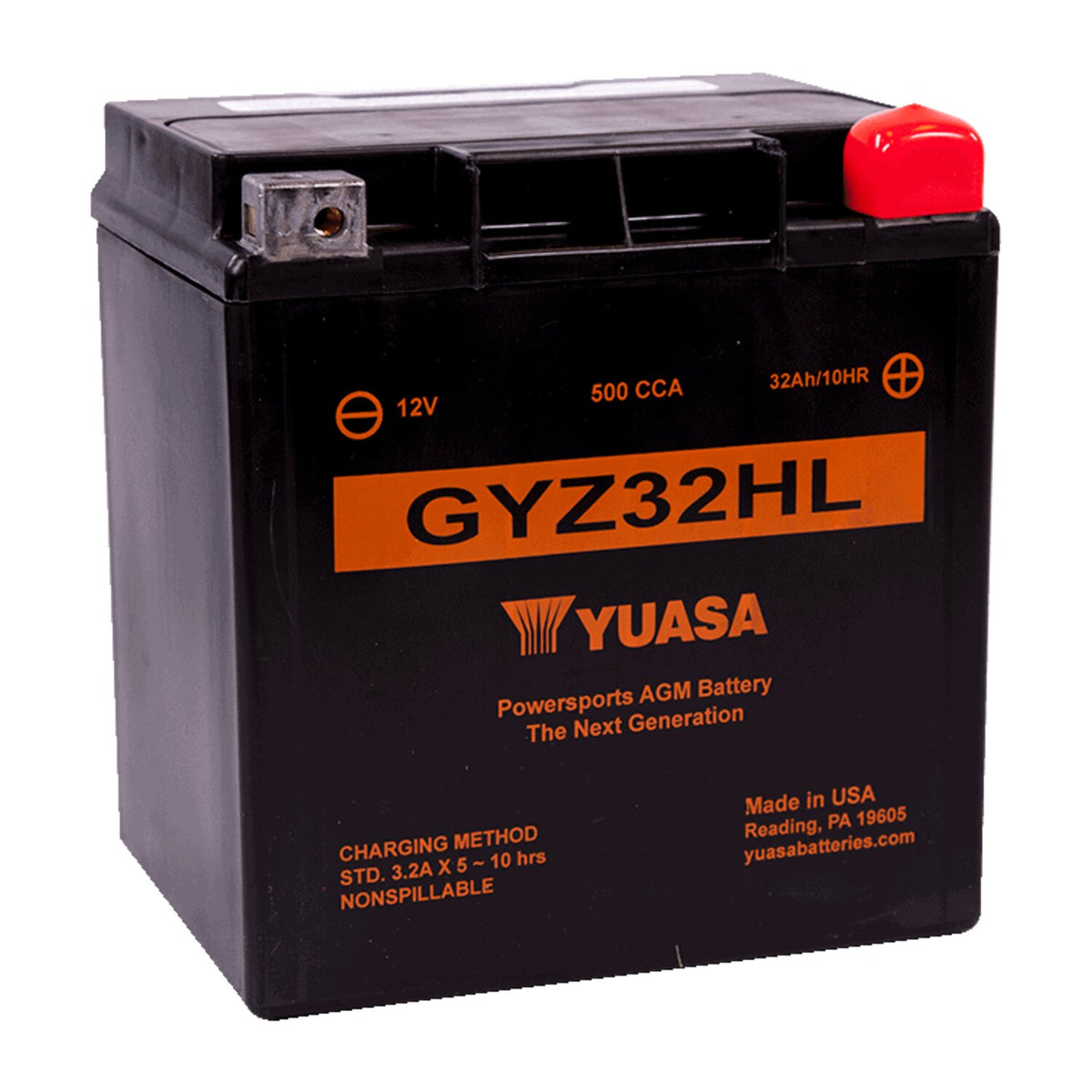 Yuasa GYZ series AGM battery GYZ32HL