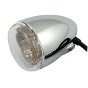 Chris Products LED Bullet turn signals - Red - Clear lens