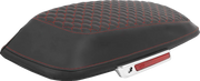 Saddlemen Dragon Scale Saddlebag Lid Covers Red for FLTR/FLHX