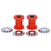 MCS Handlebar damper kit red polyurethane