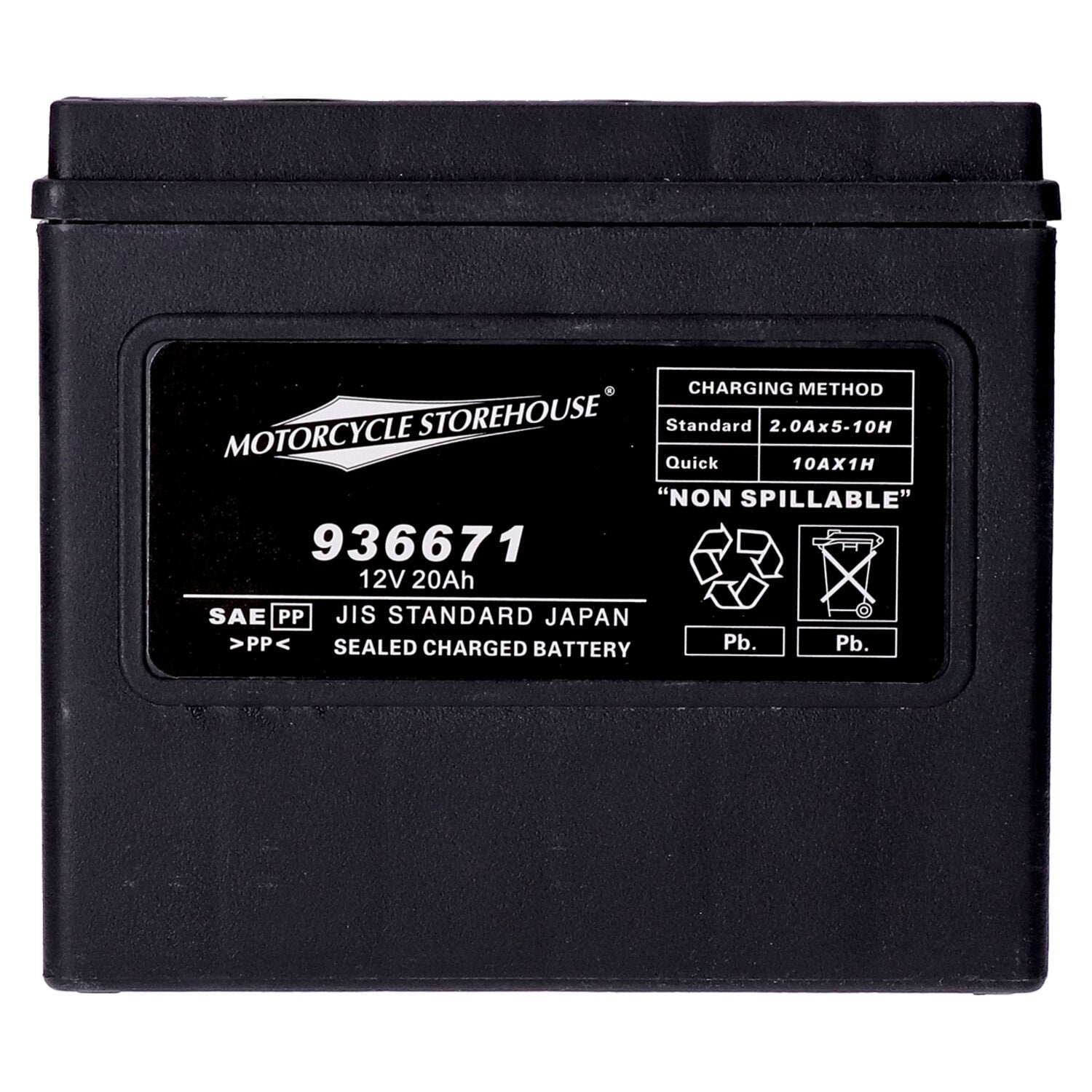 MCS Standard Series - AGM sealed battery - 12v 20ah - 320cca