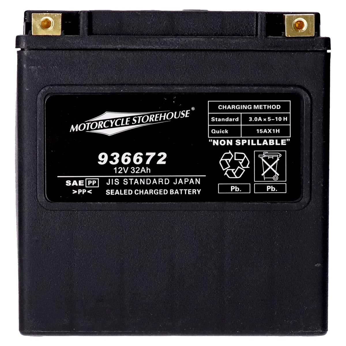 MCS Standard Series - AGM sealed battery - 12v 32ah - 450cca