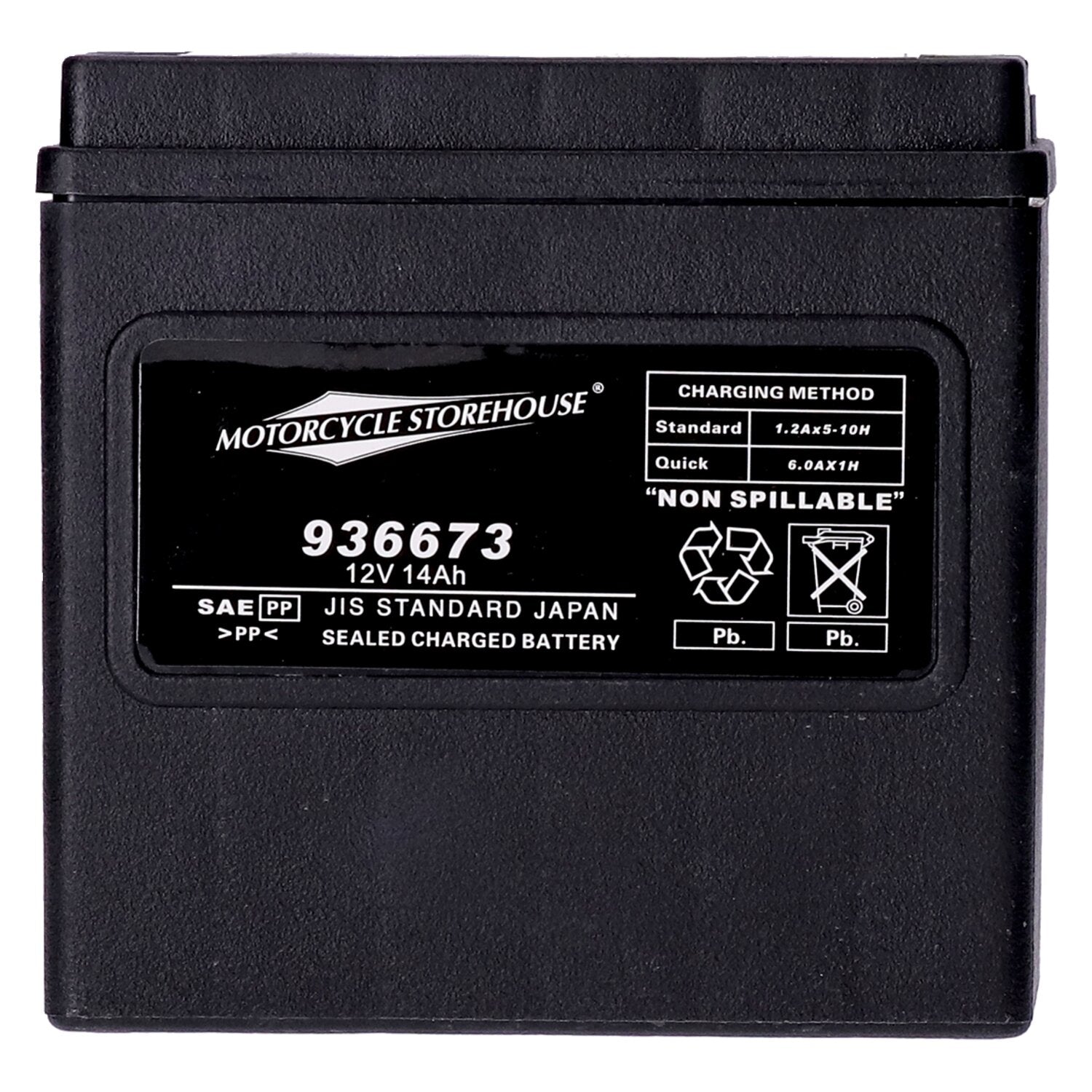 MCS Standard Series - AGM sealed battery - 12V 14Ah - 240CCA