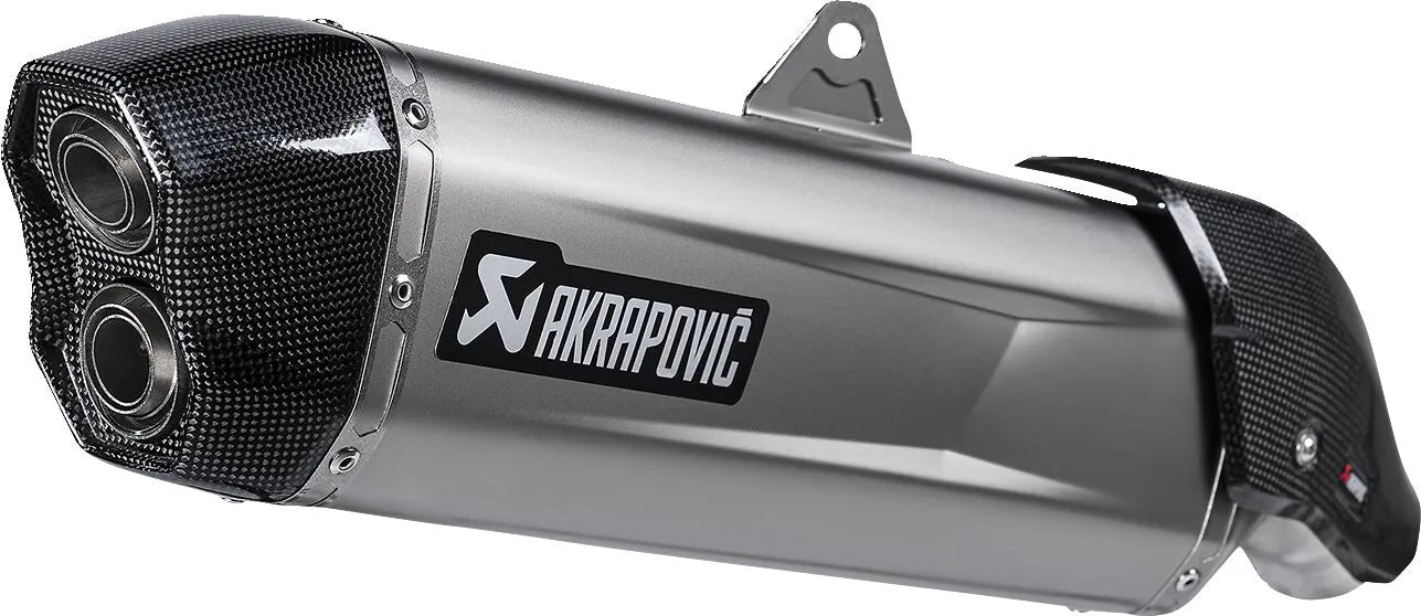 Tłumik Akrapovic Slip-on Line z Końcówką z Włókna Węglowego - Homologacja Drogowa ECE