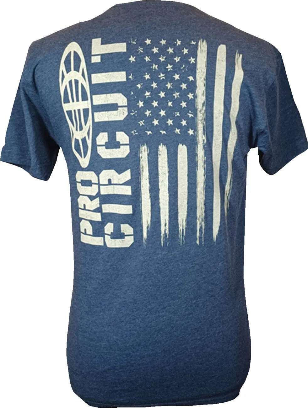 Pro Circuit Logo Flag Heathered T-Shirt