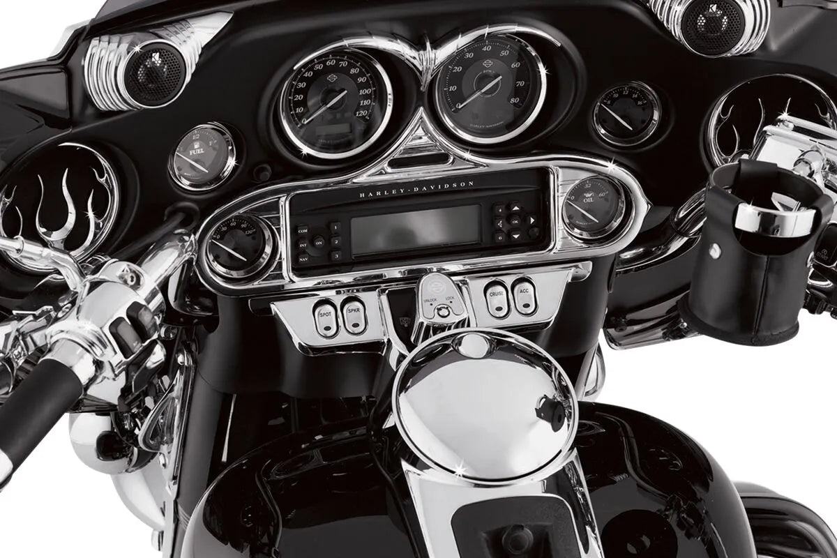 Kuryakyn Stereo Accent - Chrome Finish