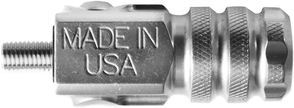 Alloy Art Mx Shifter Peg - Silver Polished Aluminum