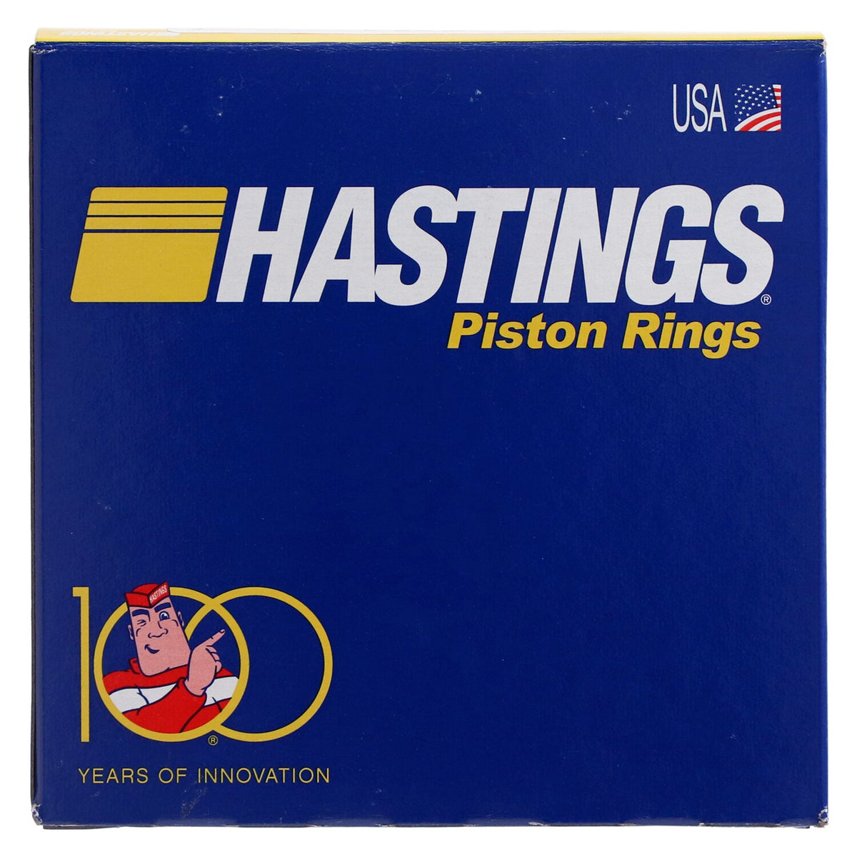 Hastings 114" M8 chrome piston ring set - STD