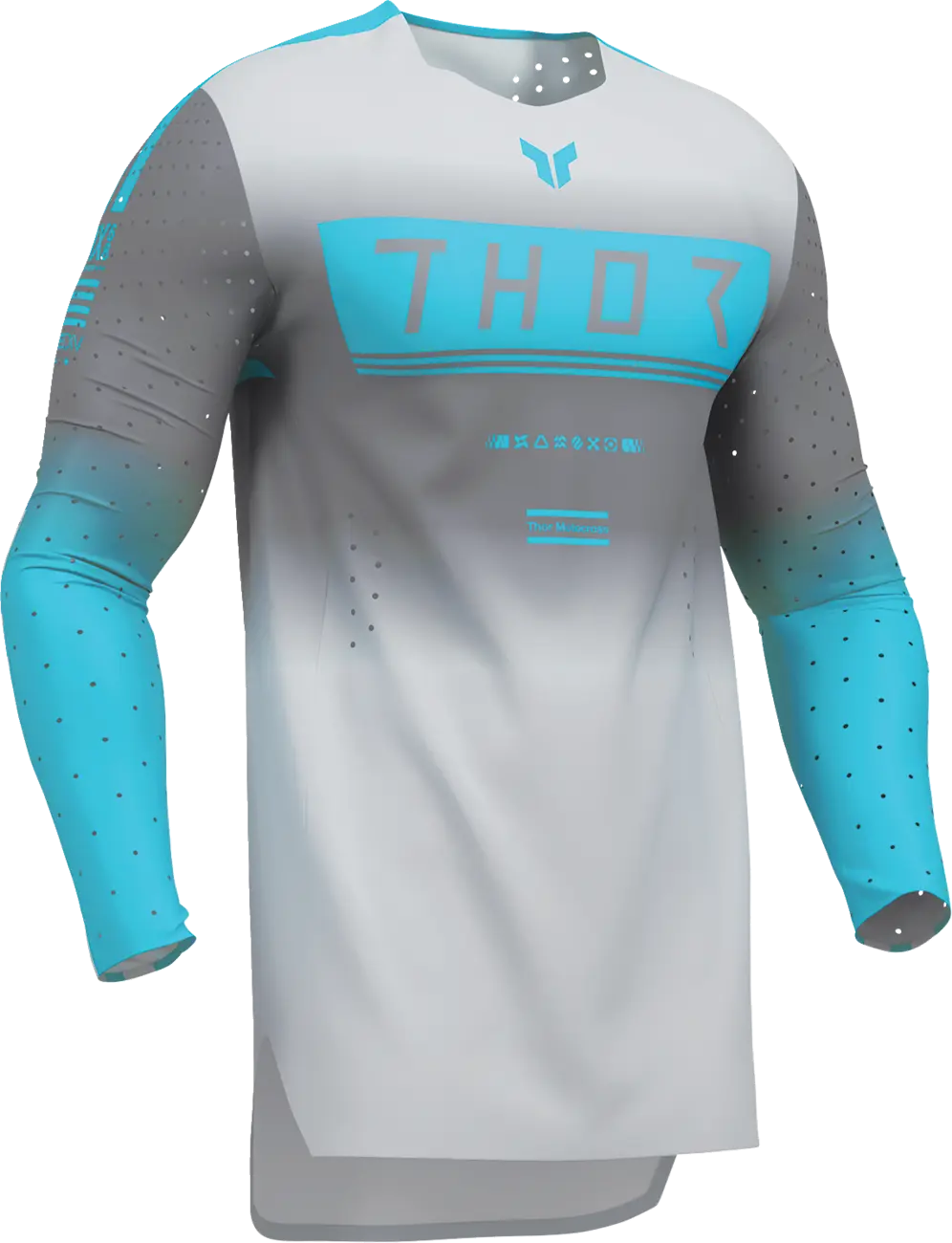 Thor Sportmode Geo Jersey Charcoal/Gray