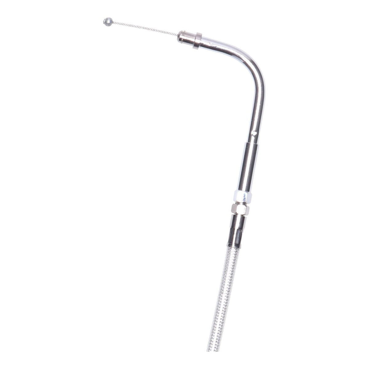 MCS throttle cable 34" (86cm) - Chrome