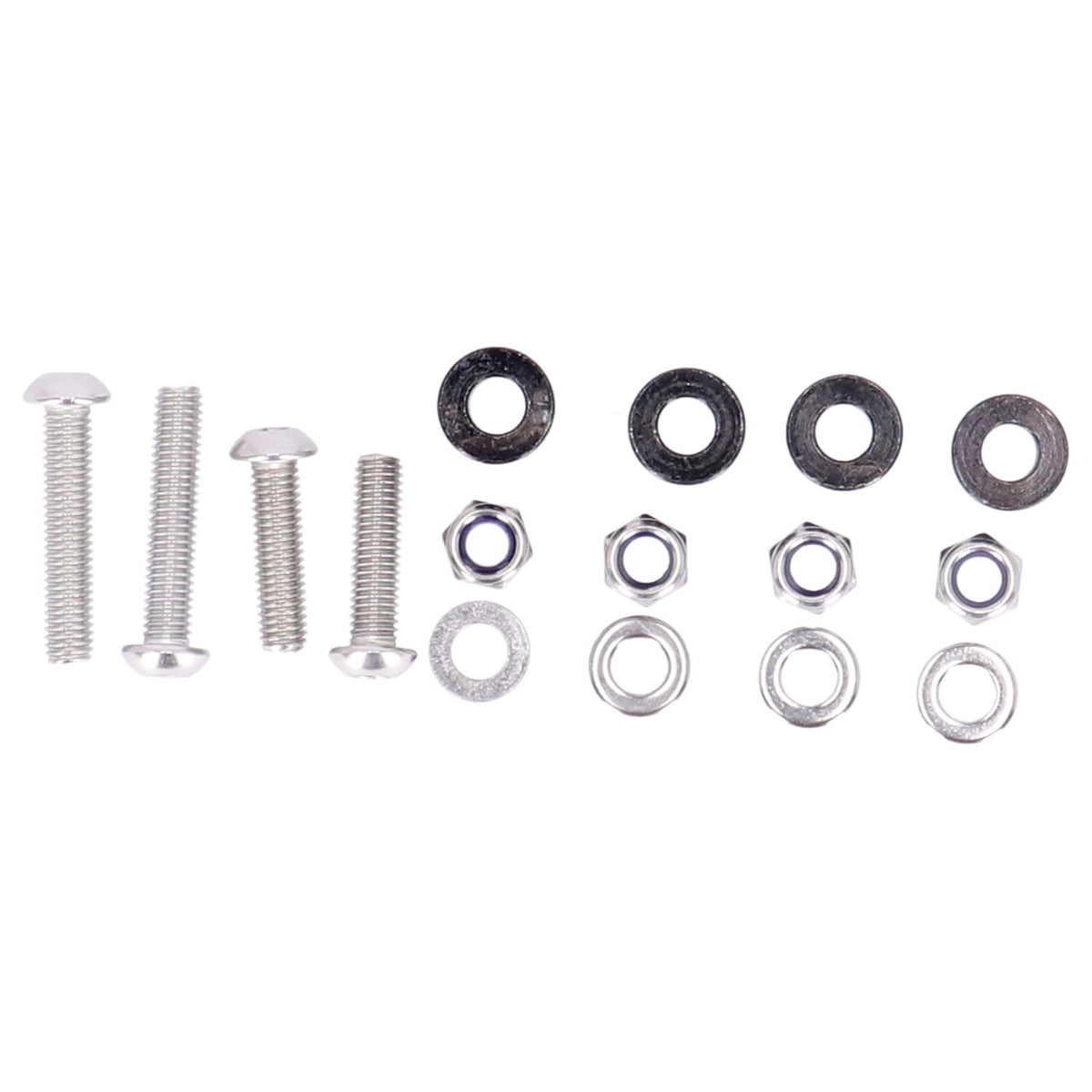 Highway Hawk brackets for Wide sissybar - Black