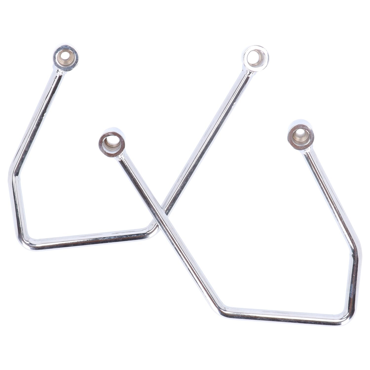 Highway Hawk saddlebag support kit - Chrome