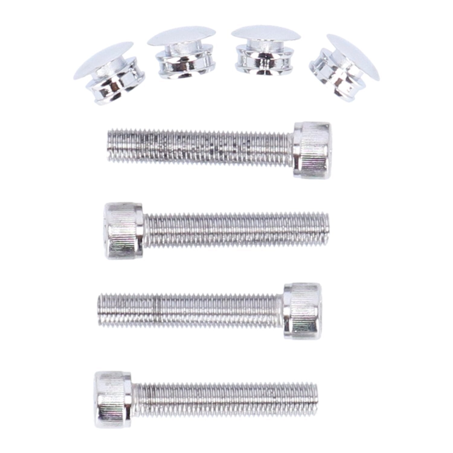 Highway Hawk saddlebag support kit - Chrome