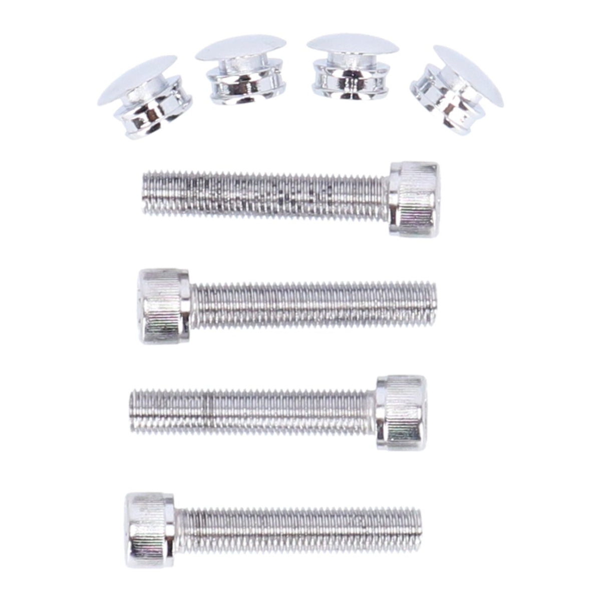 Highway Hawk saddlebag support kit - Chrome