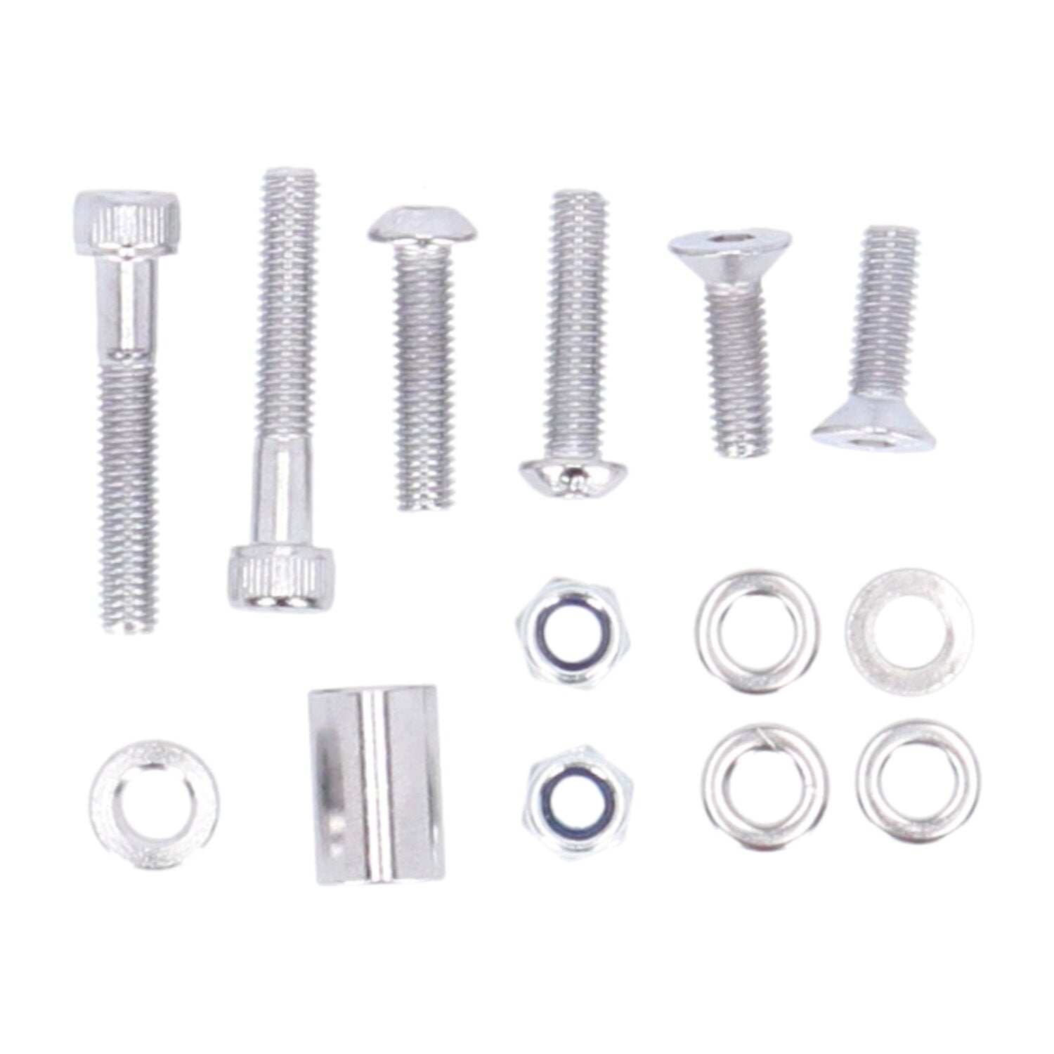 Highway Hawk saddlebag support kit - Chrome