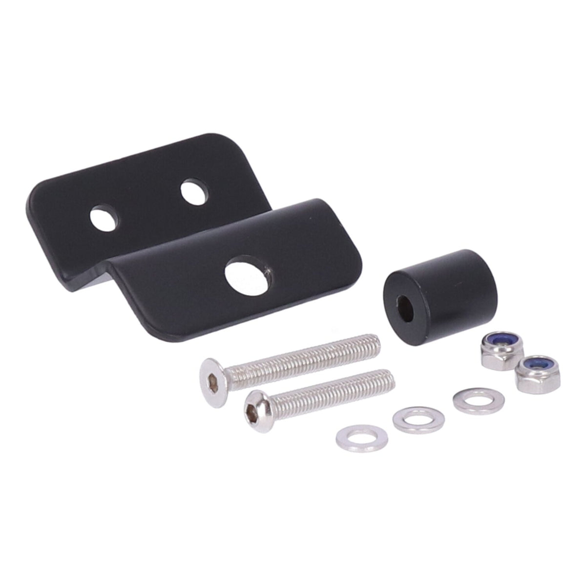 Highway Hawk solo rack Billet - Matte black