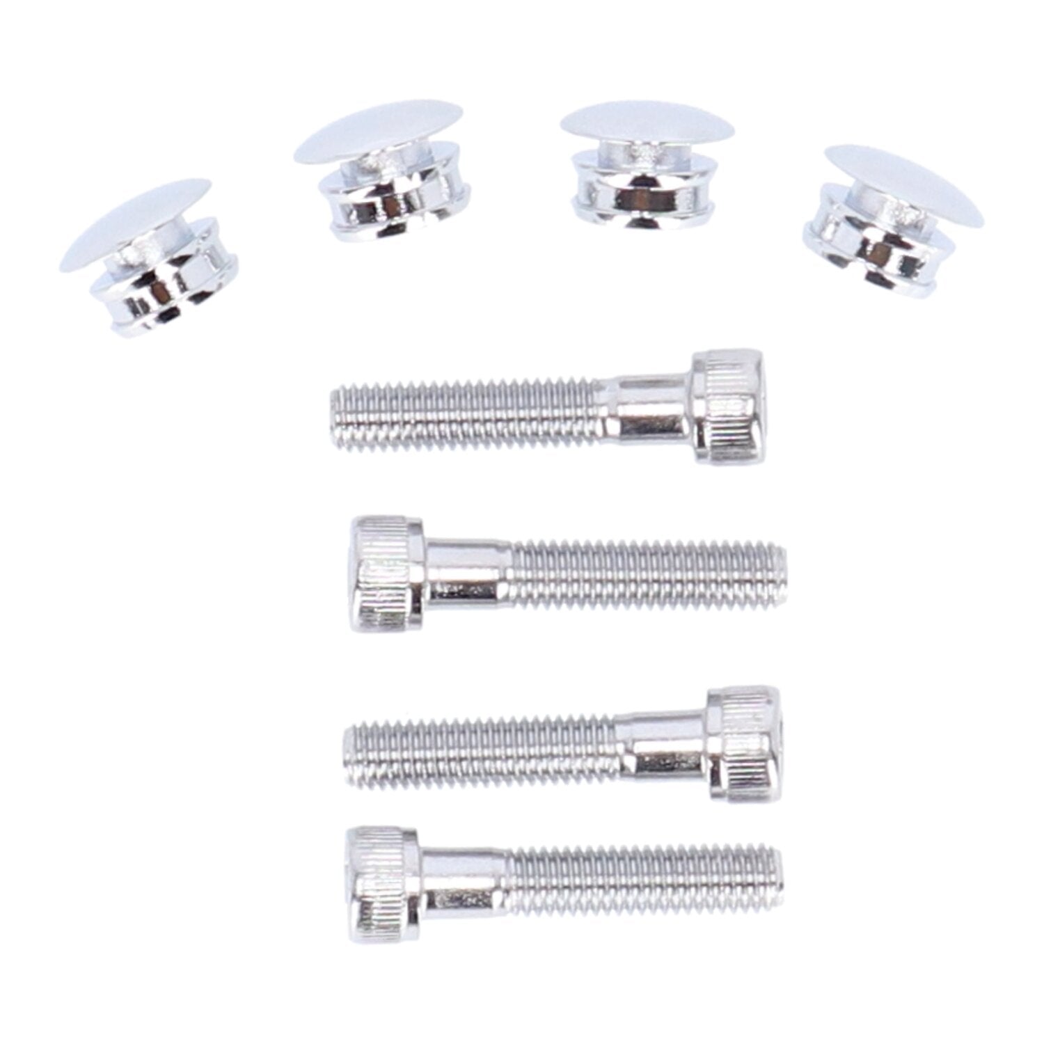Highway Hawk saddlebag support kit - Chrome