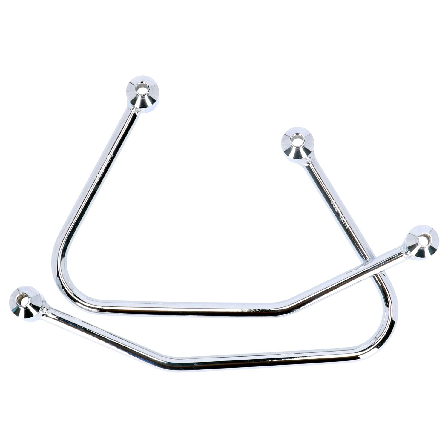 Highway Hawk saddlebag support kit - Chrome