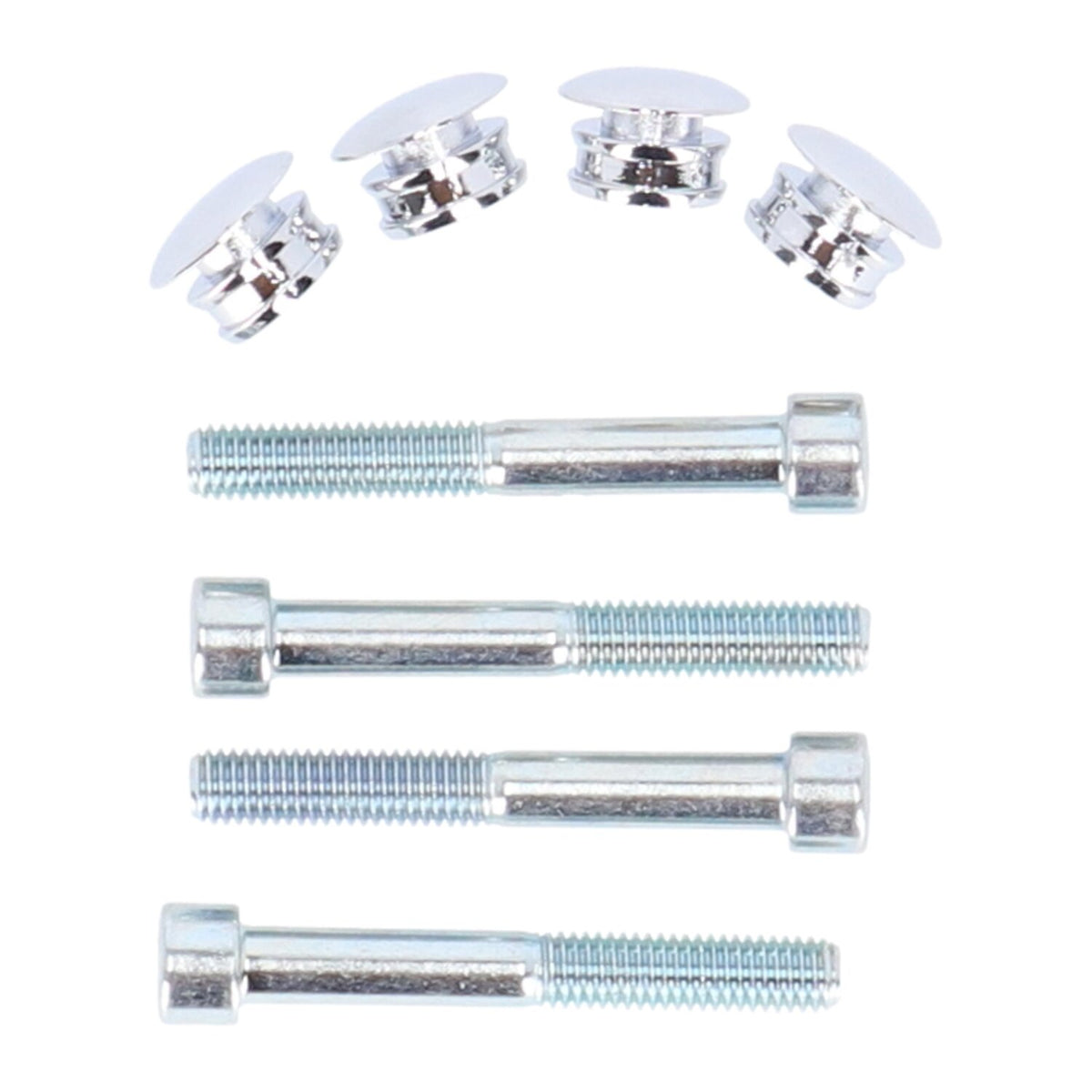 Highway Hawk saddlebag support kit - Chrome