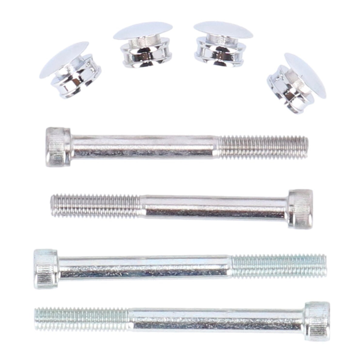 Highway Hawk saddlebag support kit - Chrome