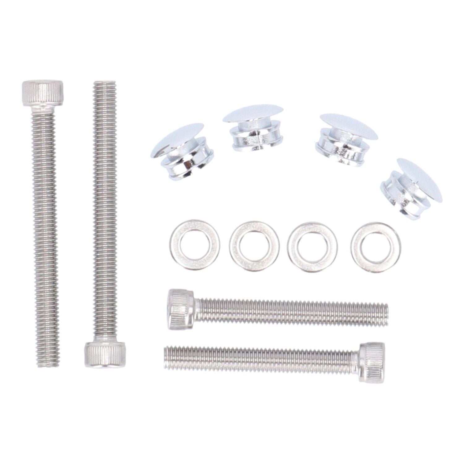 Highway Hawk saddlebag support kit - Chrome
