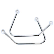 Highway Hawk saddlebag support kit - Chrome