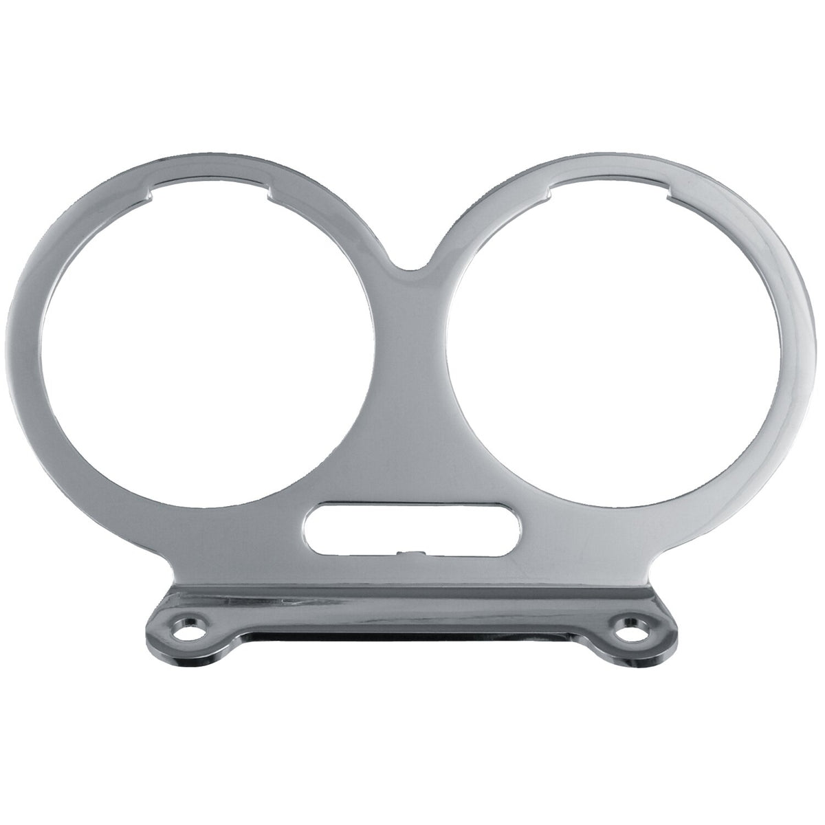 MCS Mounting bracket speedo & tachometer - Chrome