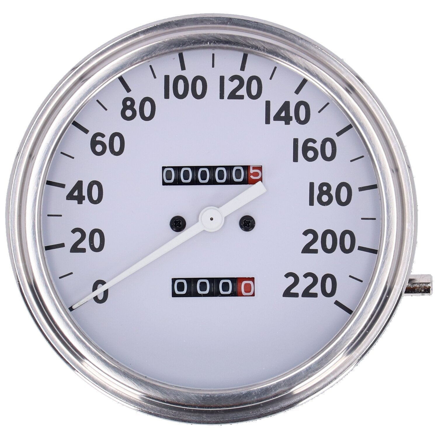 MCS FL speedometer '36-40 face' white - 1:1 kmh