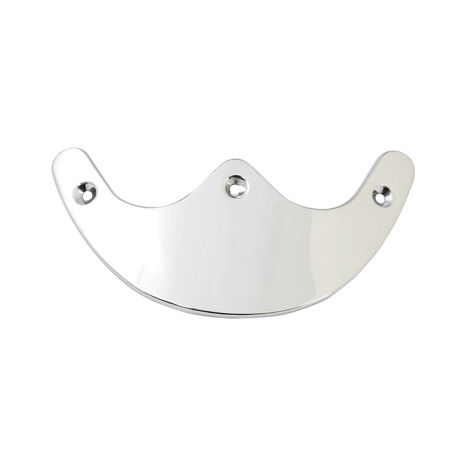 MCS Narrow front fender tip - Chrome