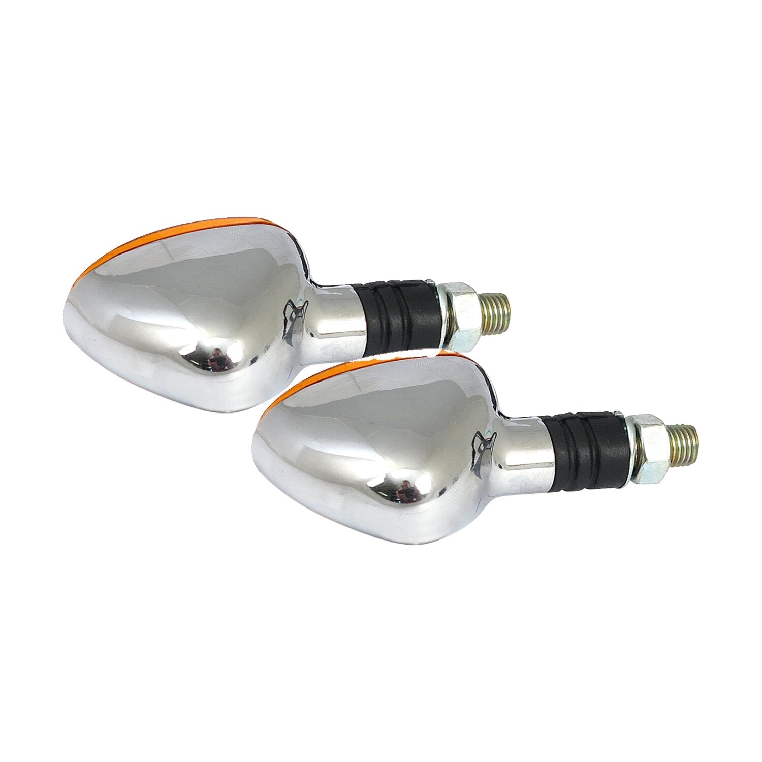 MCS Little duke mini turn signals - Chrome
