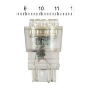 MCS LED wedge taillight/turn signal bulb #3157 base - White light