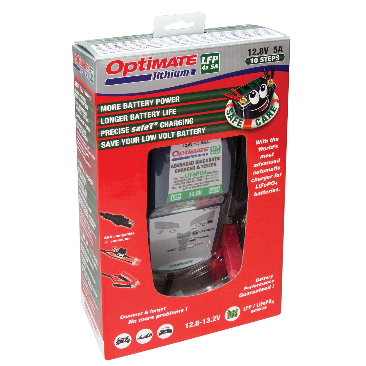 Optimate Tecmate OptiMATE Lithium 4S 6A battery charger
