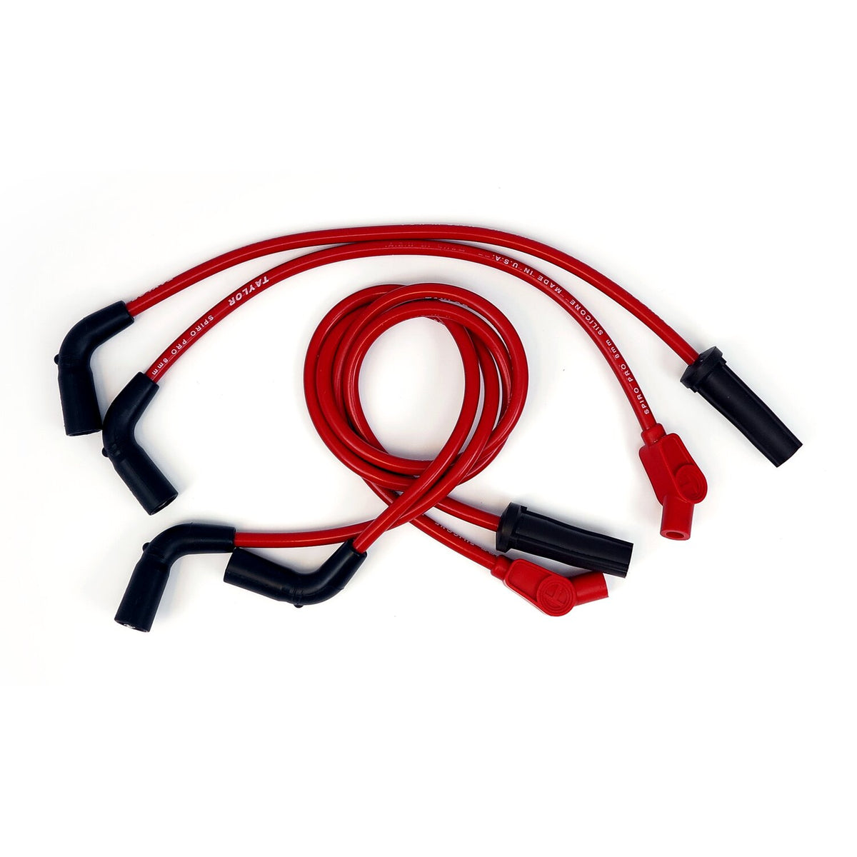 Taylor 8mm Pro Wire spark plug wire set - Red