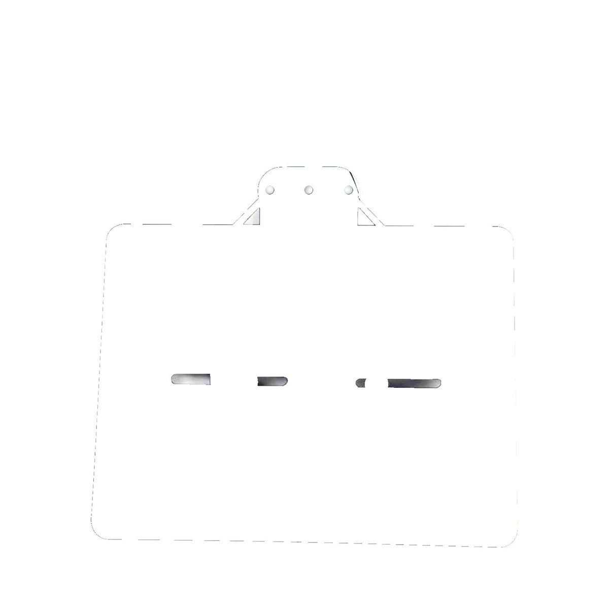 Westland Customs side mount license plate bracket UK
