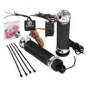 Performance Machine Apex heated grips - Chrome