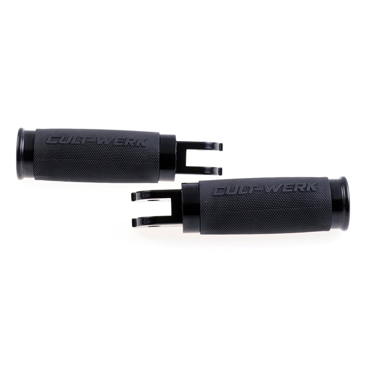 Cult-Werk 'Racing' rider foot peg set - Gloss black