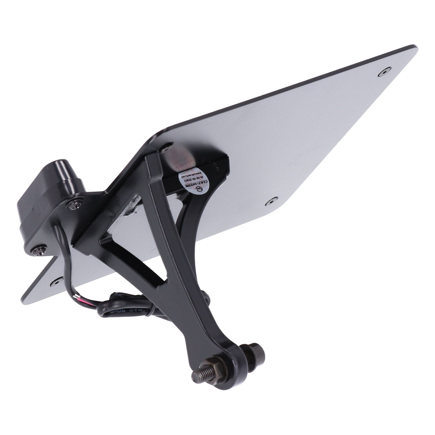 Cult-Werk side mount license plate bracket black - Austria