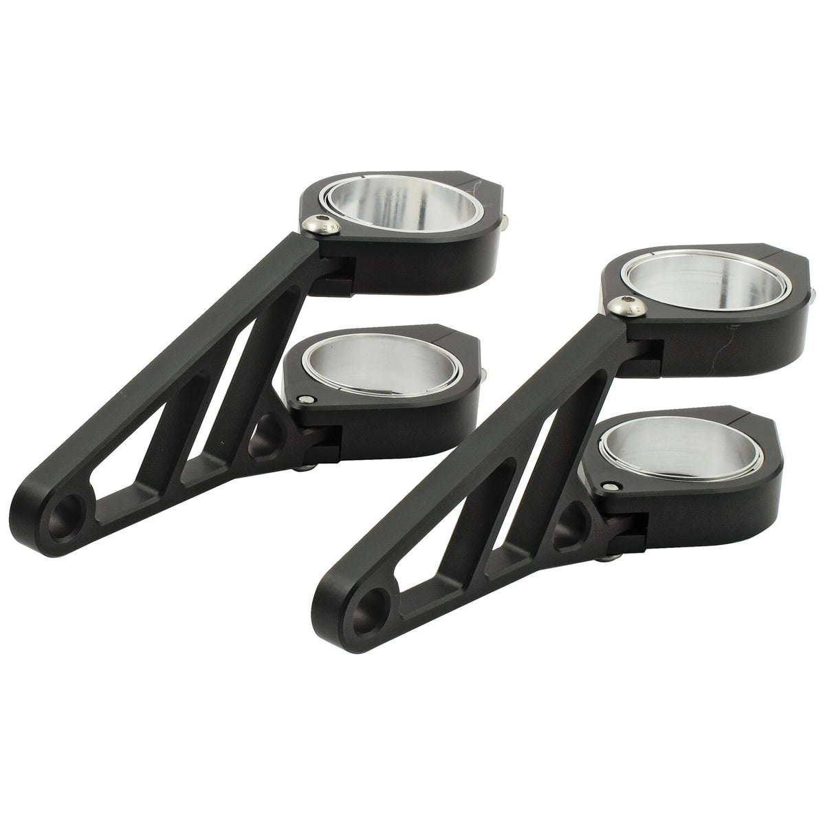 MCS Fingers adj - headlamp bracket assembly 42-43mm - Black