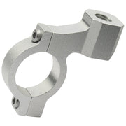 MCS Cnc mirror clamp 10mm threaded - Silver