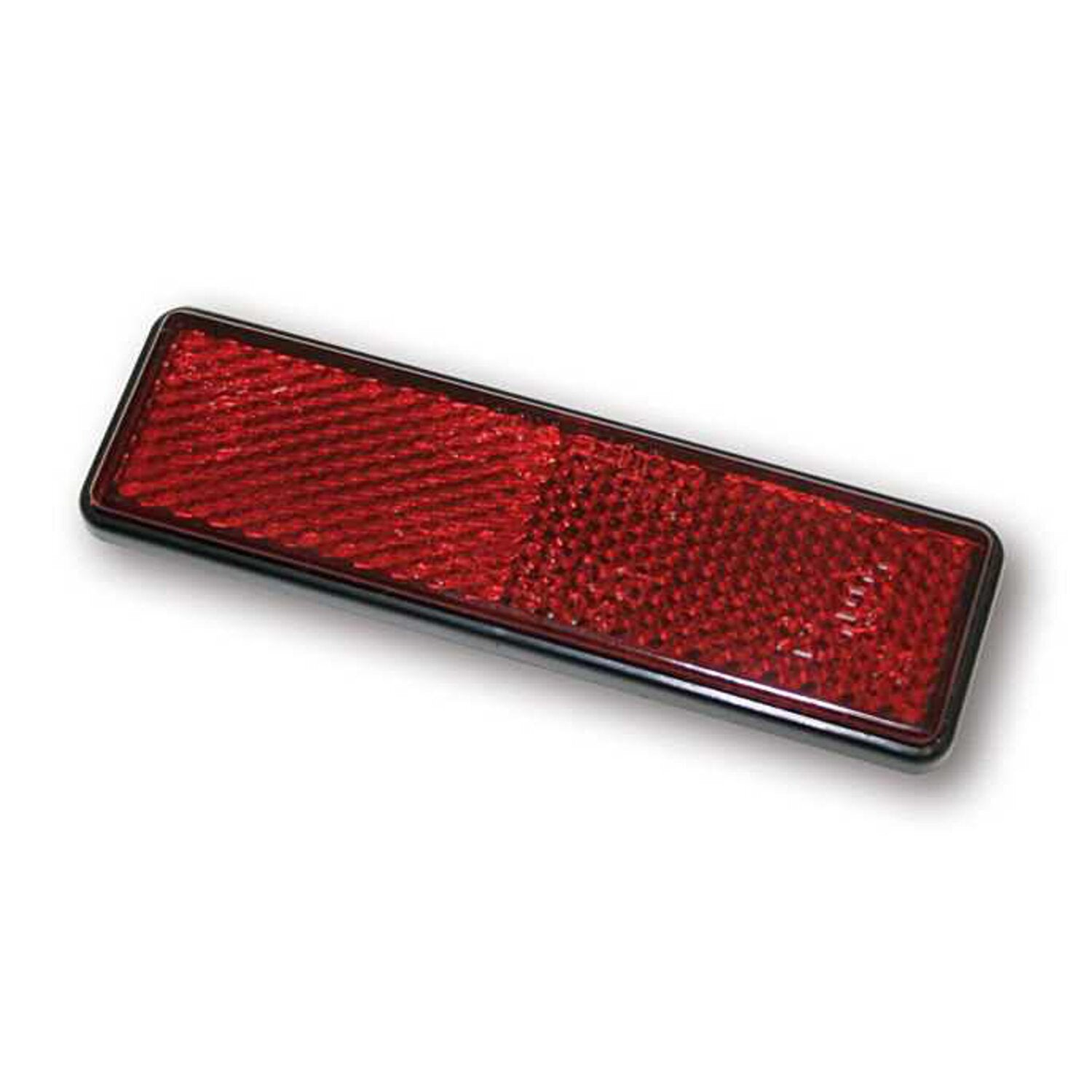 MCS Universal B-Seen reflector - Rectangular - 94x28mm - Red