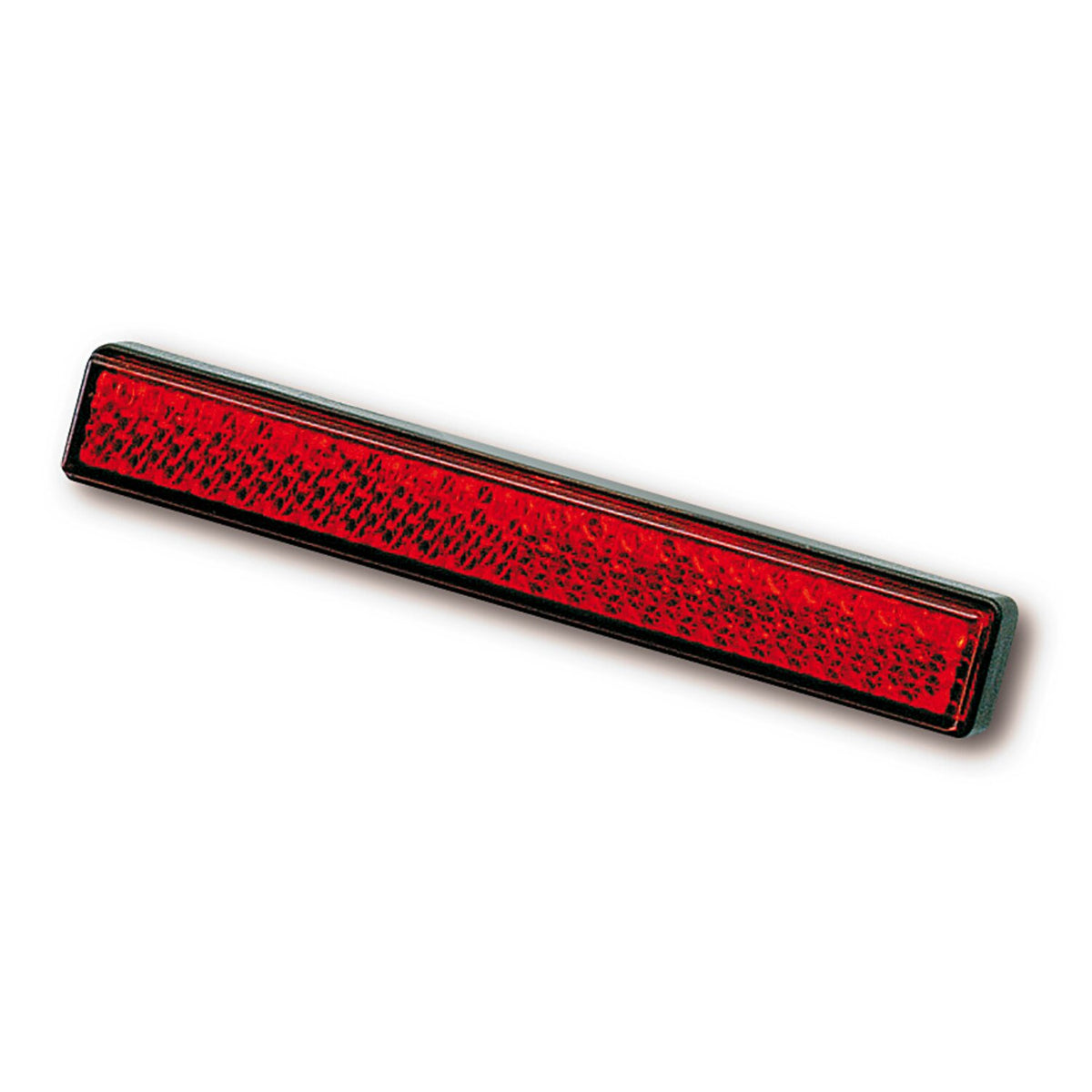 MCS Universal B-Seen reflector - Rectangular - 100x13mm - Red