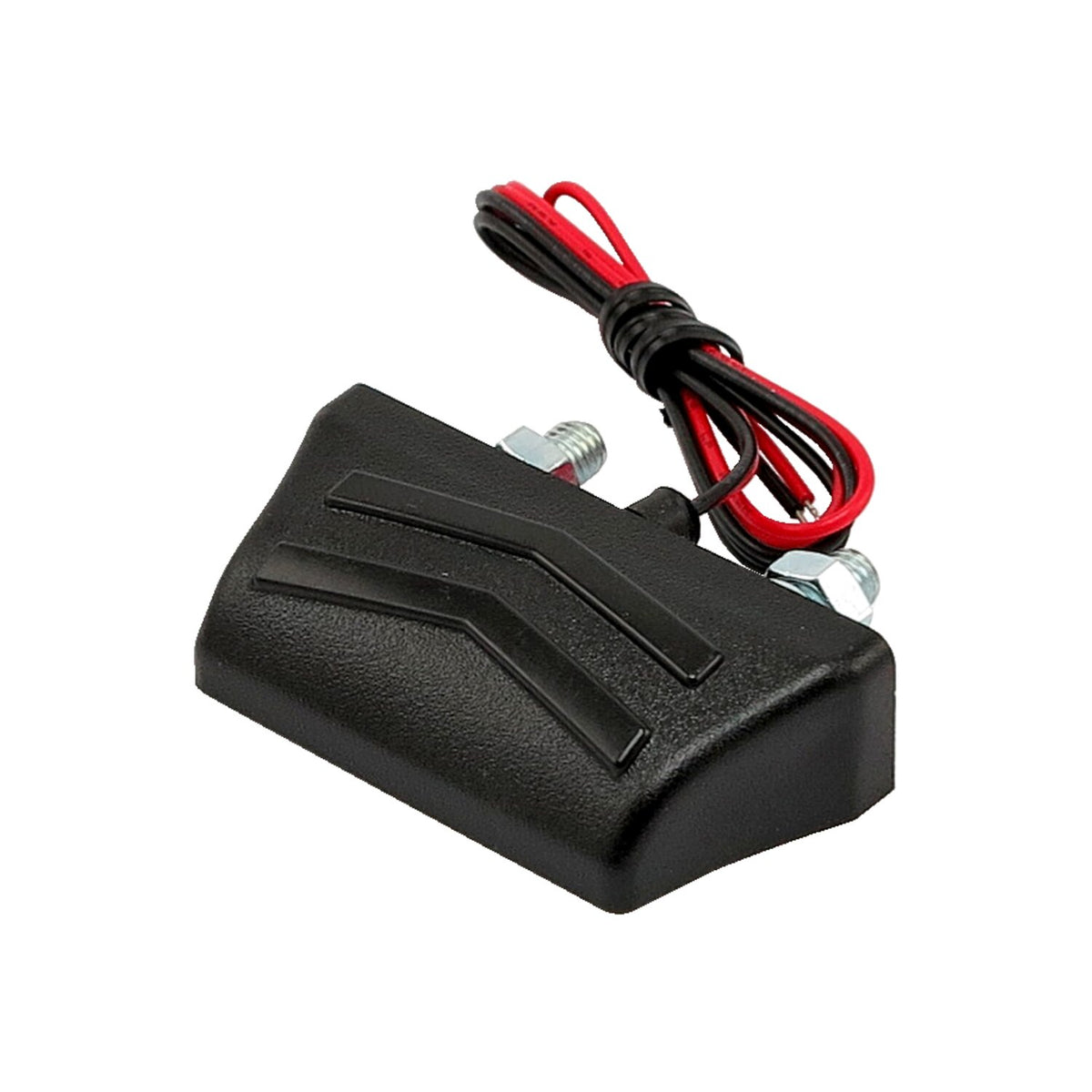 MCS LED license plate light stratton black - ECE appr