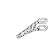 MCS Fingers adj - headlamp bracket assembly long 35-37mm - Chrome