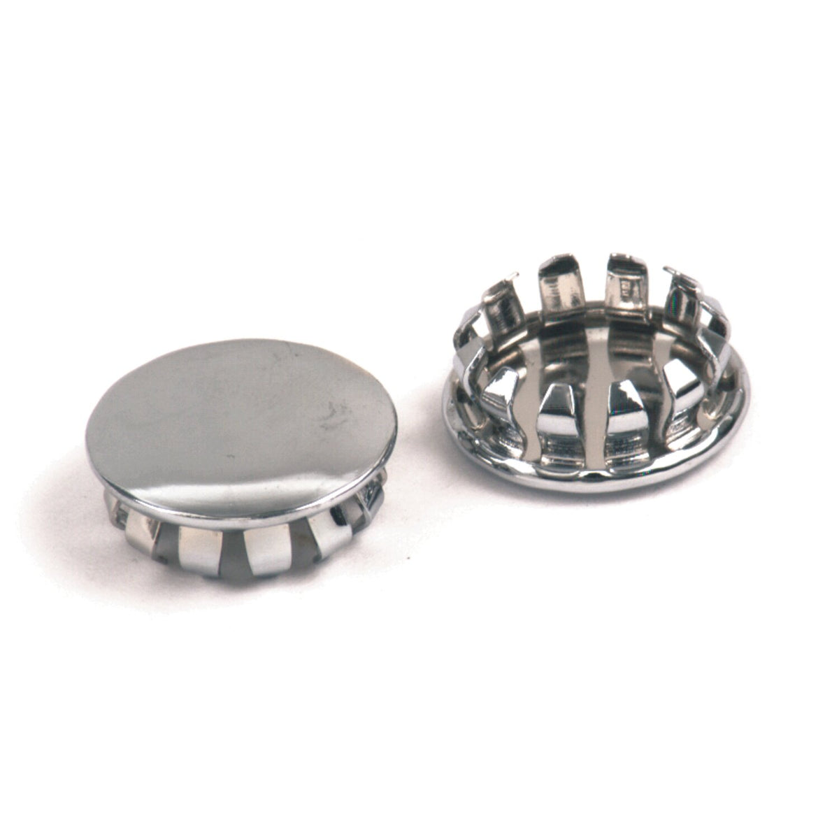 Gardner-Westcott push-in plugs 3/4" - Chrome