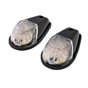 MCS Natron LED fairing turn signals - Black - Clear lens