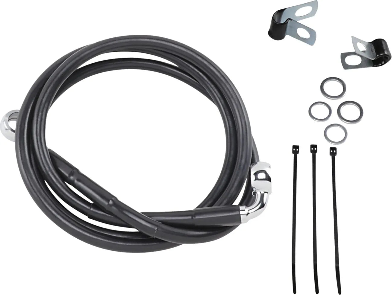 Drag Specialties Wydłużony Zestaw Przewodu Hamulcowego 48"