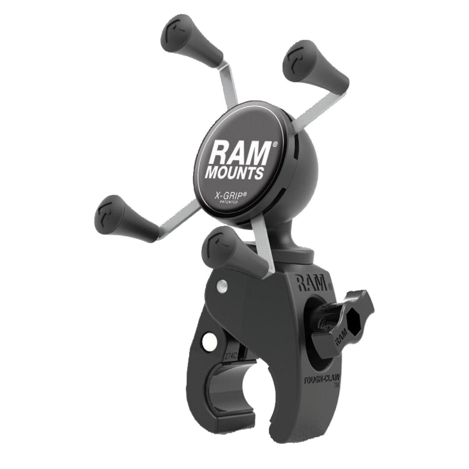 RAM Mounts Low Profile X-Grip with Tough-Claw™ Base - Small